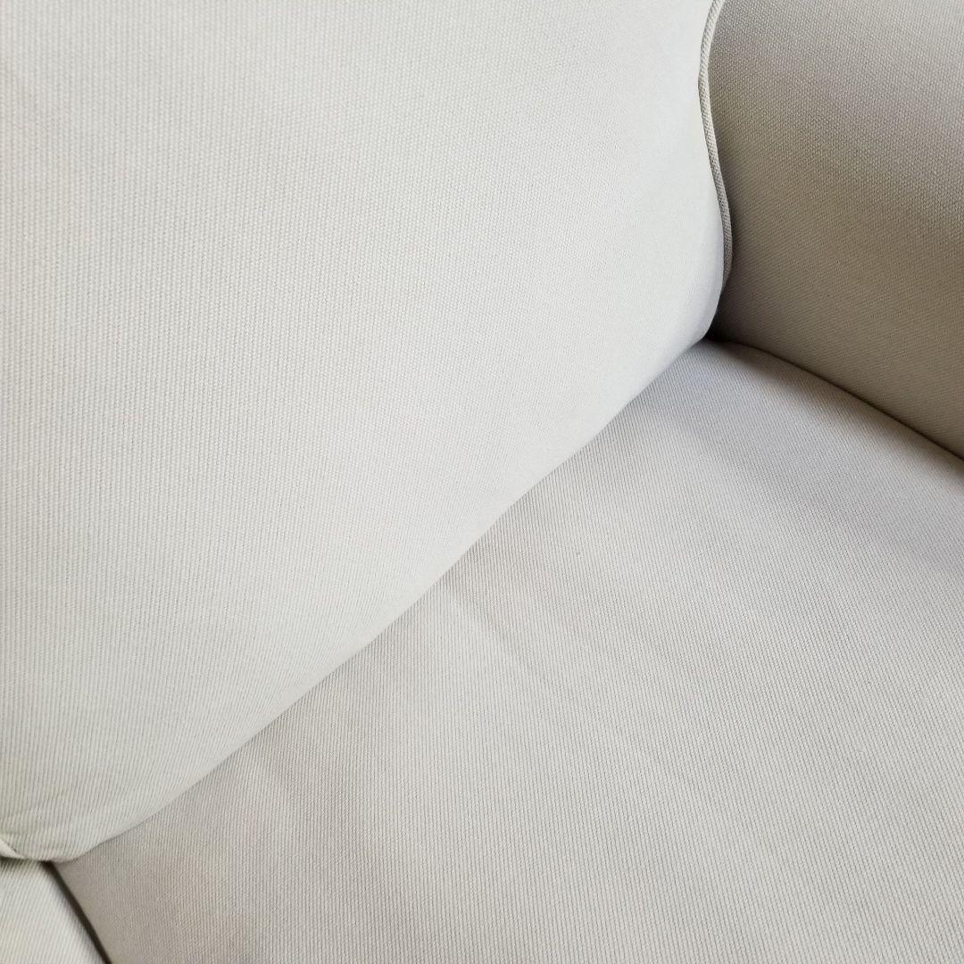 ベルベットカバー付き IKEA 2人掛けソファ エークトルプ ベージュ