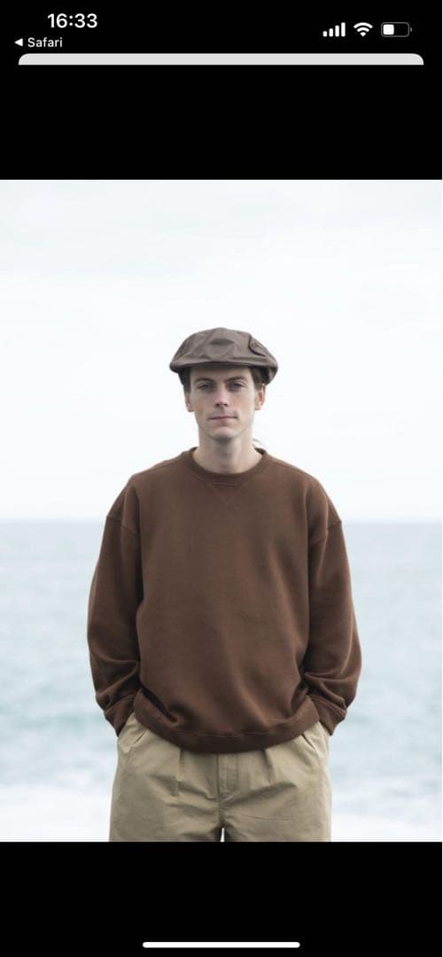 noroll ハンチング　キャスケット