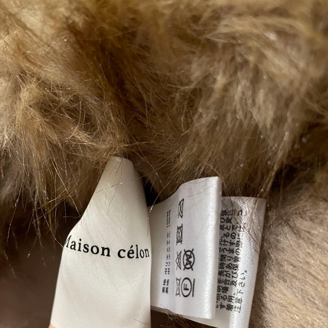 【完売品】maison.celon / eco fur short jacket