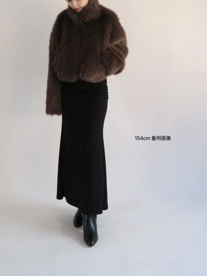 【完売品】maison.celon / eco fur short jacket