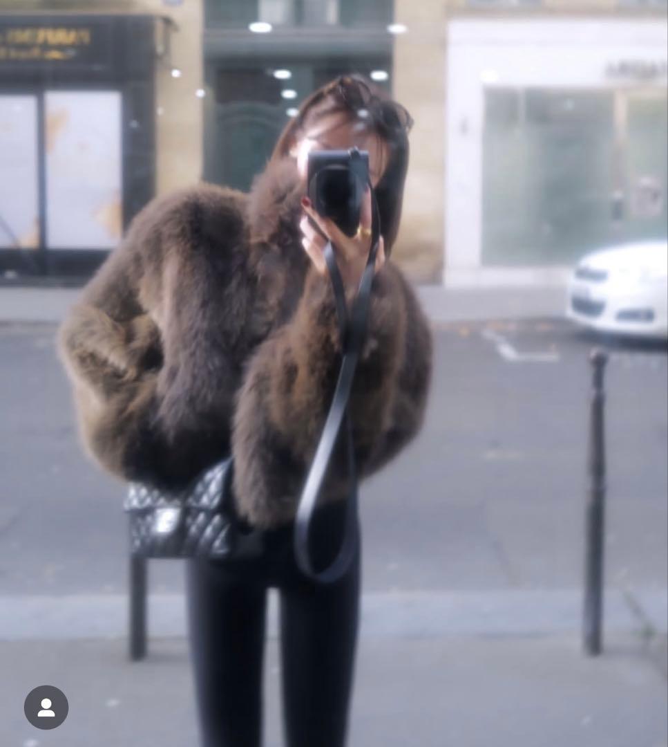 【完売品】maison.celon / eco fur short jacket