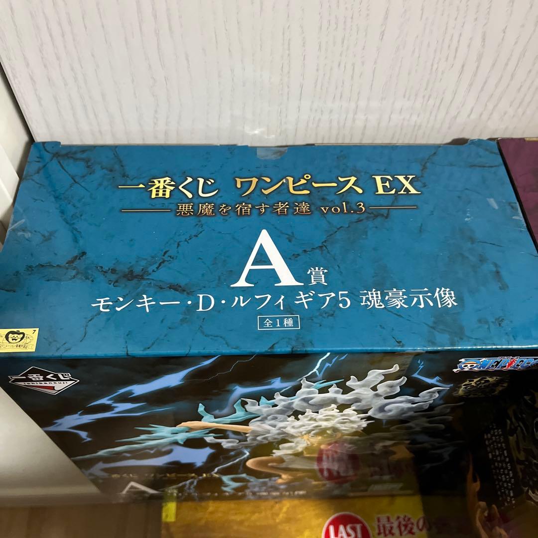 一番くじ ワンピース EX 悪魔を宿す者達 フィギュア A賞 D賞　ラストワン