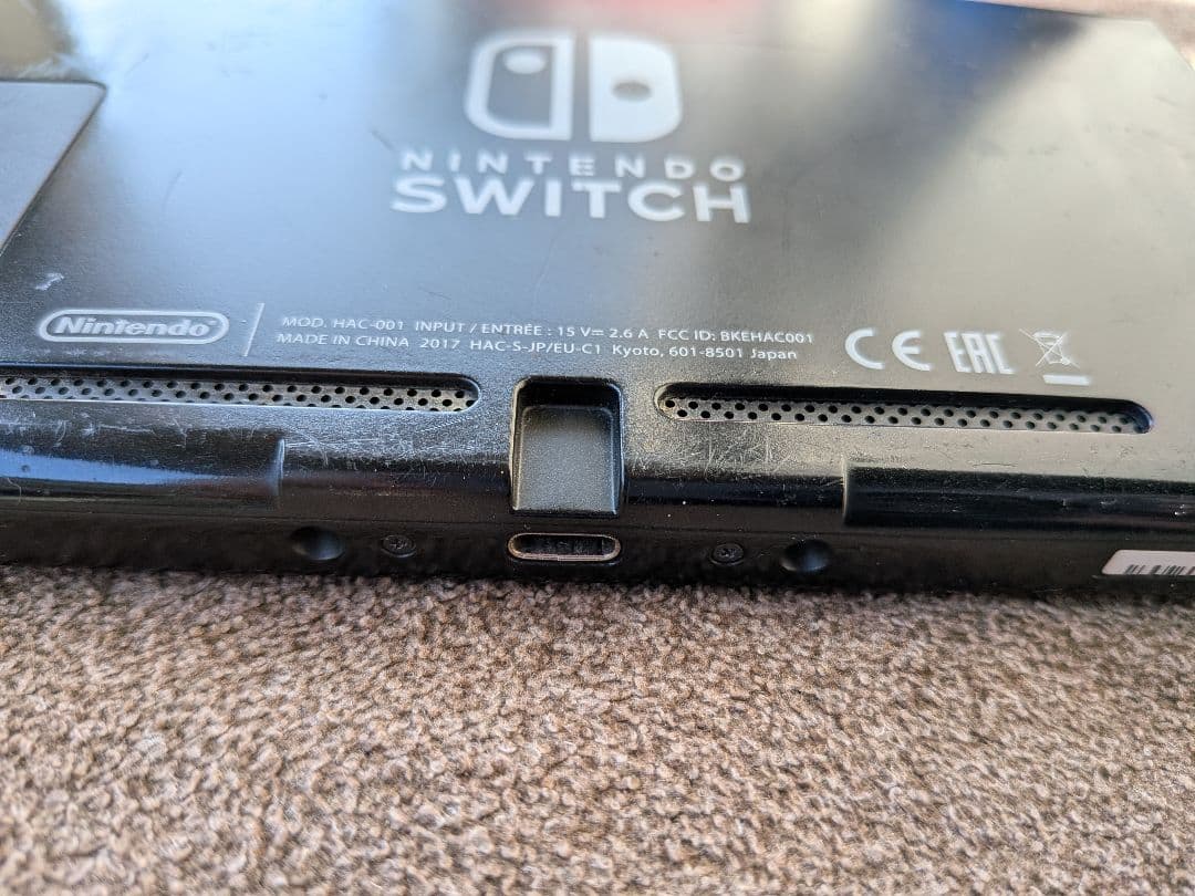 Nintendo Switch 本体 電池新品　動作品　スイッチ本体のみ