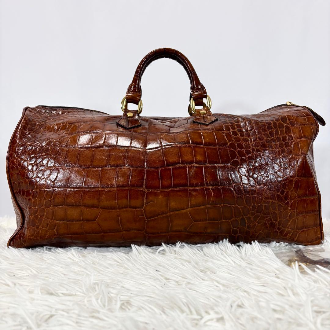 バリー ボストンバッグ 大容量 ゴールド金具 イタリア製 ロゴ金具 旅行カバン