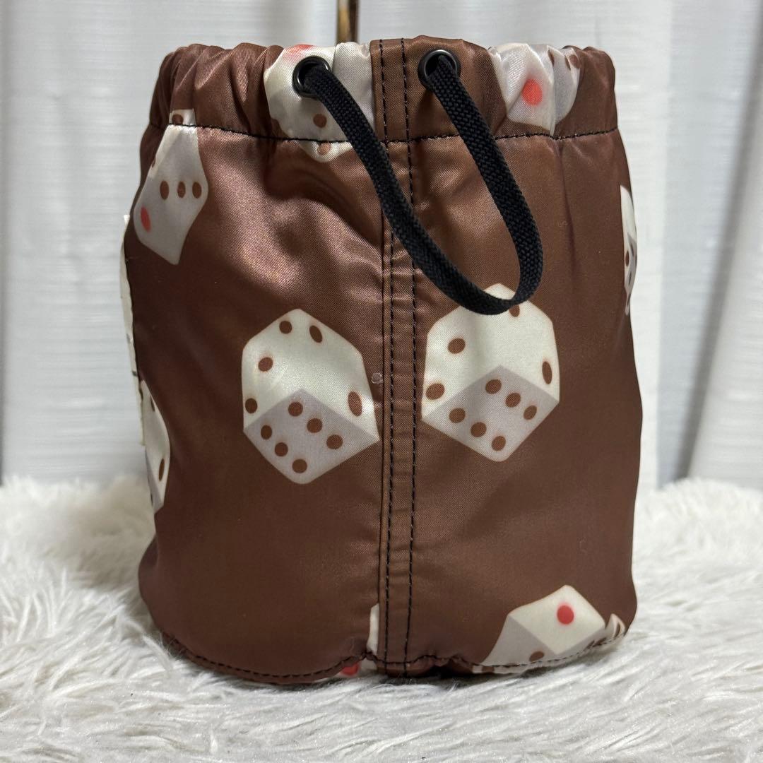 極美品✨ポーター　ネクサスセブン　アロハブロッサム　　巾着　バッグ　サイコロ