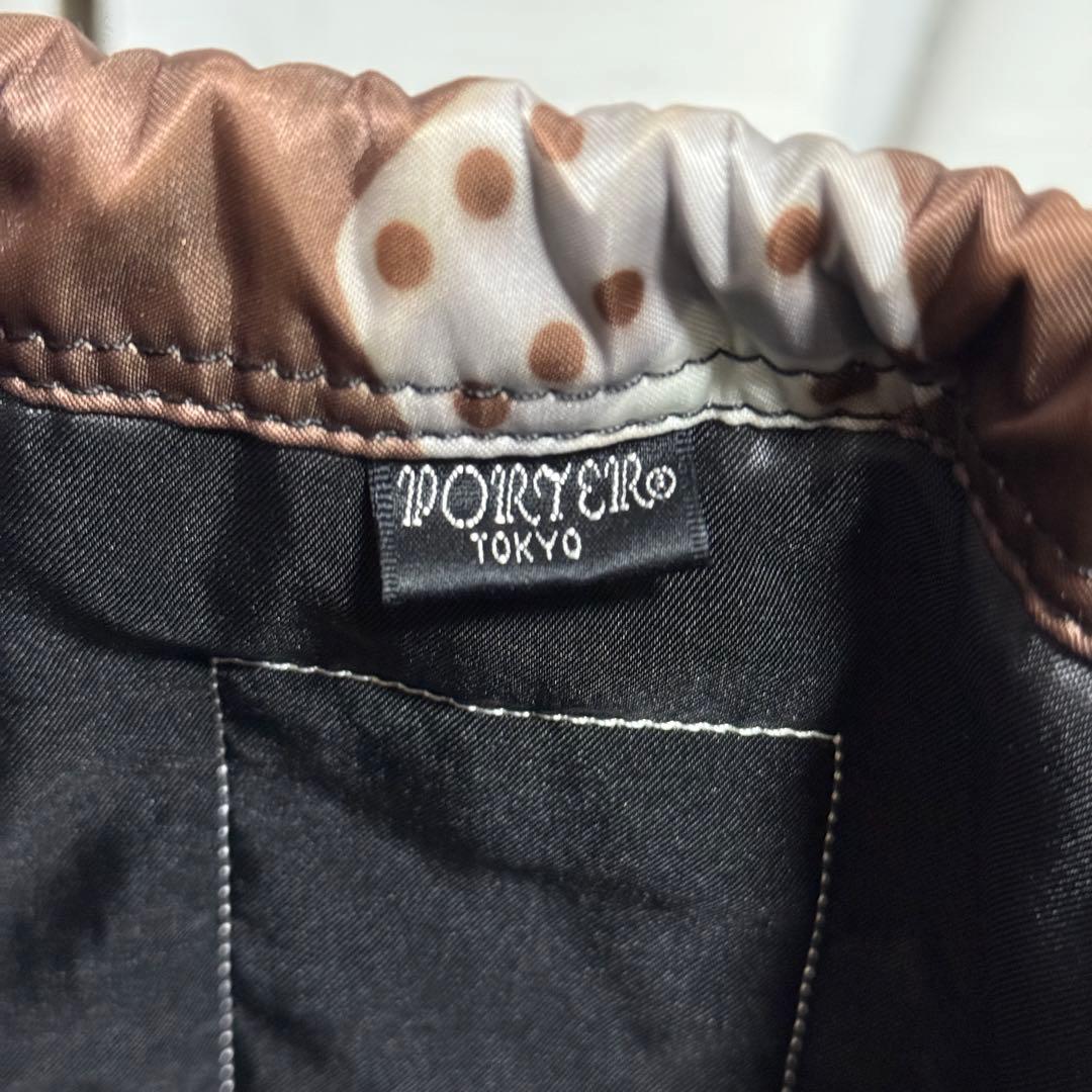 極美品✨ポーター　ネクサスセブン　アロハブロッサム　　巾着　バッグ　サイコロ