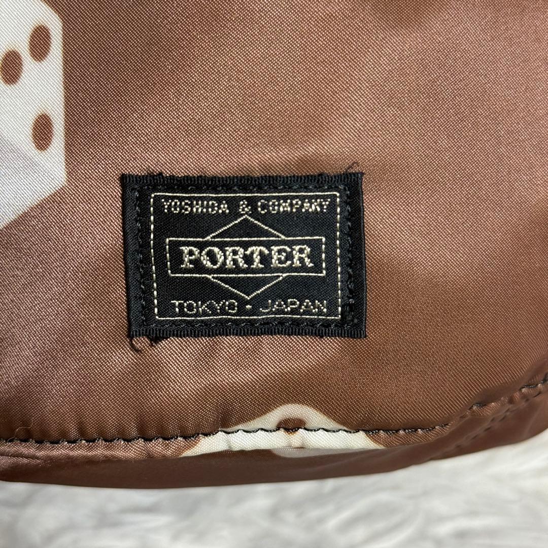 極美品✨ポーター　ネクサスセブン　アロハブロッサム　　巾着　バッグ　サイコロ