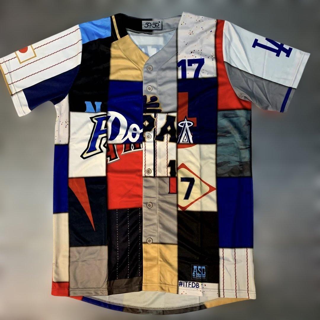 ラスト１　大谷翔平　50/50CLUB　歴代ミックスデザインユニフォーム　超希少