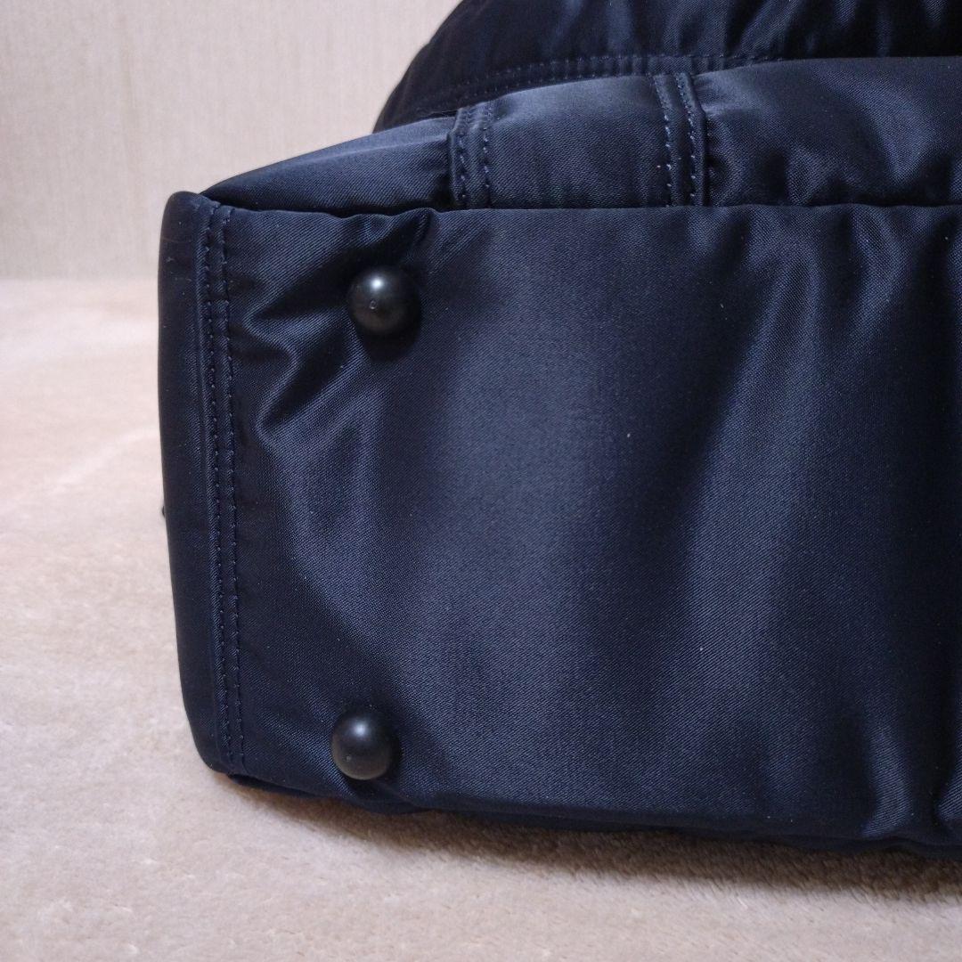 【美品】PORTERポーター TANKER ボストンバッグ アイアンブルー