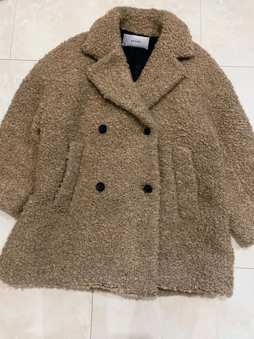 専用です☆アドーア☆大人気ベアブークレジャケットコート美品12.1万