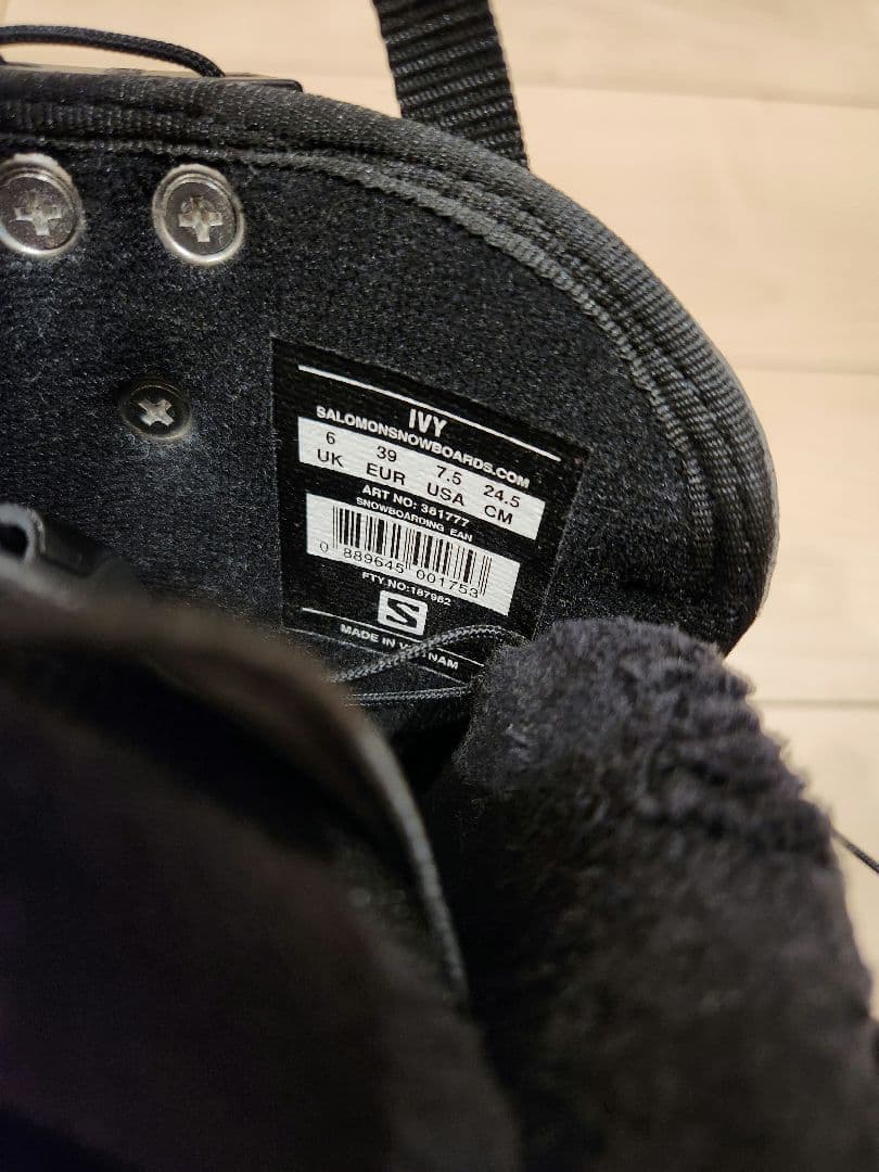 SALOMON スノーブーツ 24.5cm