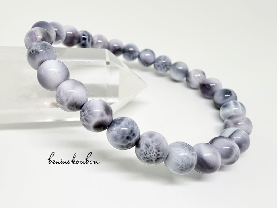 一点物✨希少パープルラリマー｜深い癒しと直感を導く7mmブレス