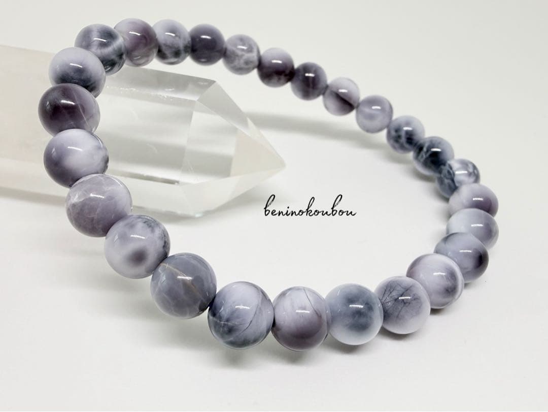 一点物✨希少パープルラリマー｜深い癒しと直感を導く7mmブレス