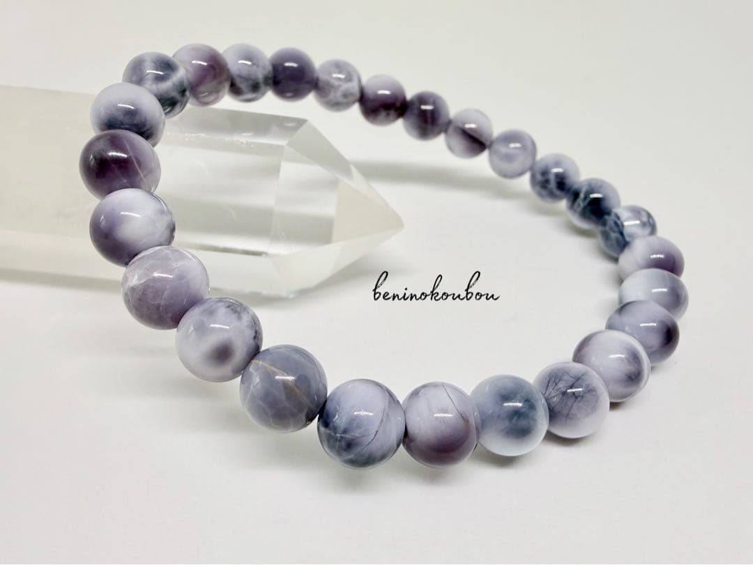 一点物✨希少パープルラリマー｜深い癒しと直感を導く7mmブレス