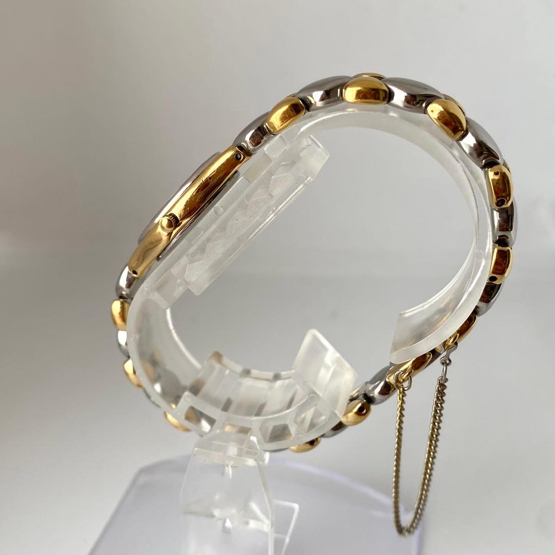 新品電池　SEIKO エクセリーヌ　腕時計　オーバル　コンビカラー