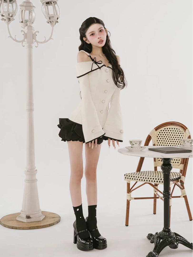 【1/25発送】 Darich ボリュームバルーンミニスカート free