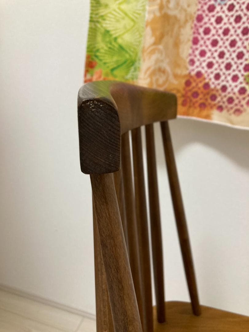 NOCE（ノーチェ）ダイニングチェア④（ウォールナット調）【送料込】