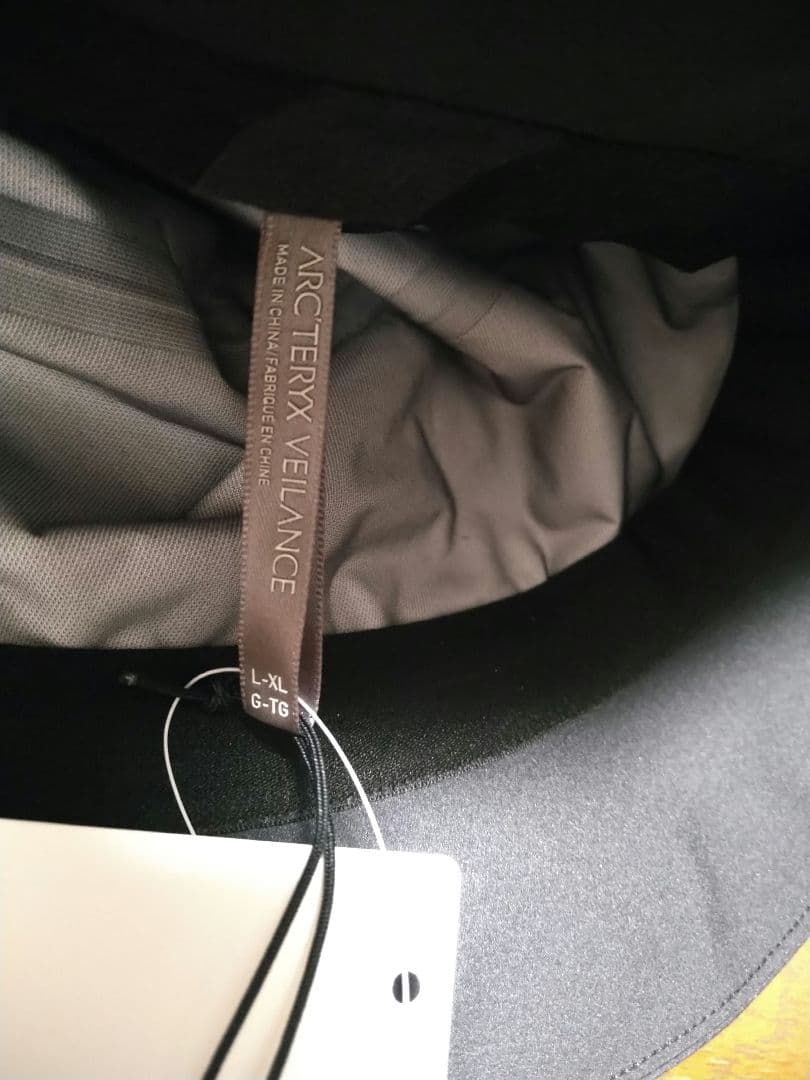 ☆在庫残り1☆新品☆VEILANCE BUCKET HAT BLACK X/XL