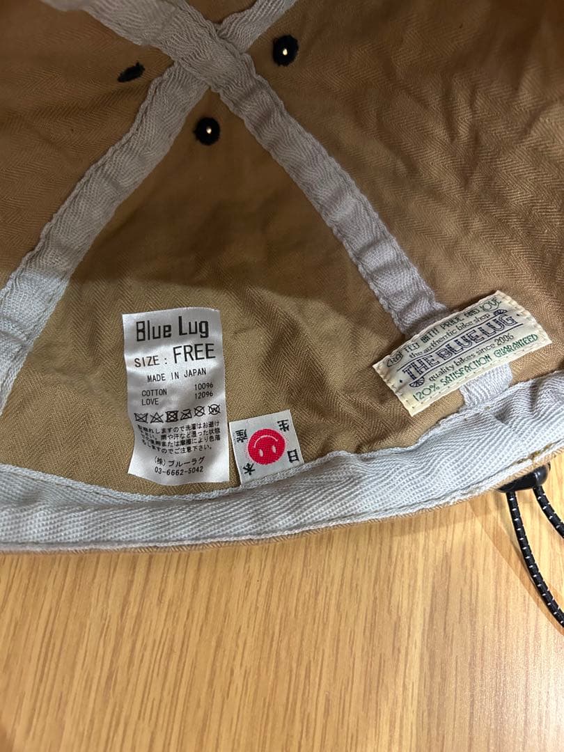 ウェア RIVENDELL x BLUE LUG CYCLE WORK CAP