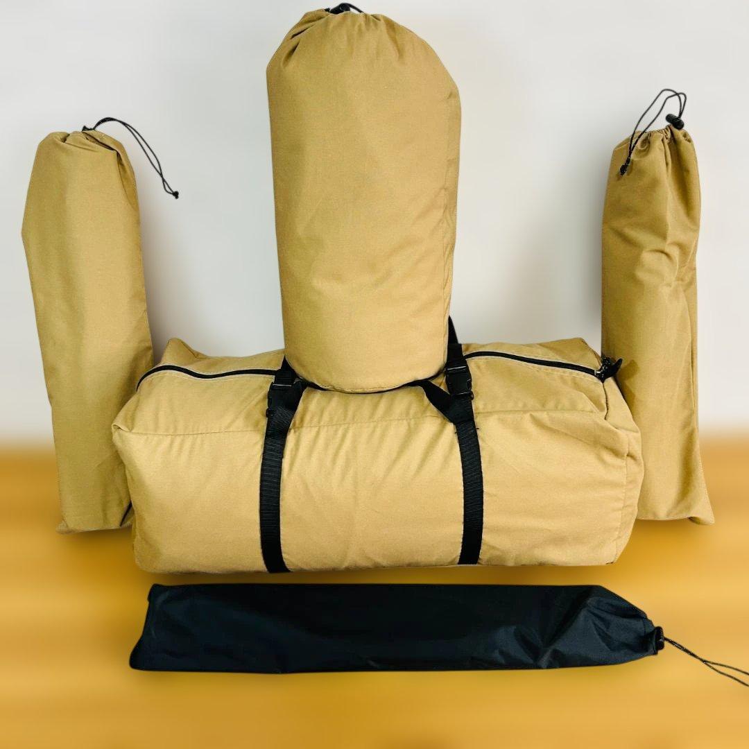 【現状品】GO Glamping G・G PUP パップテントTC 前幕セット