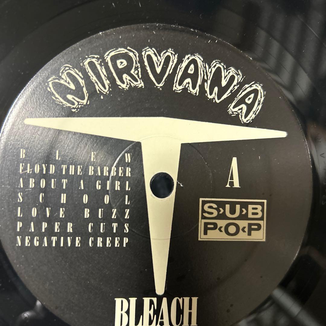 NIRVANA BLEACH レコード