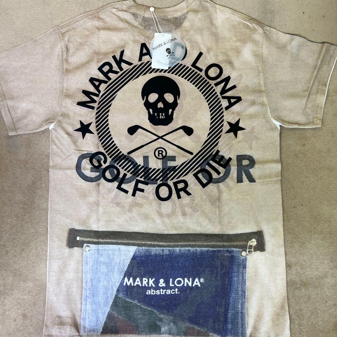 MARK & LONA スカルプリントシャツ Mサイズ