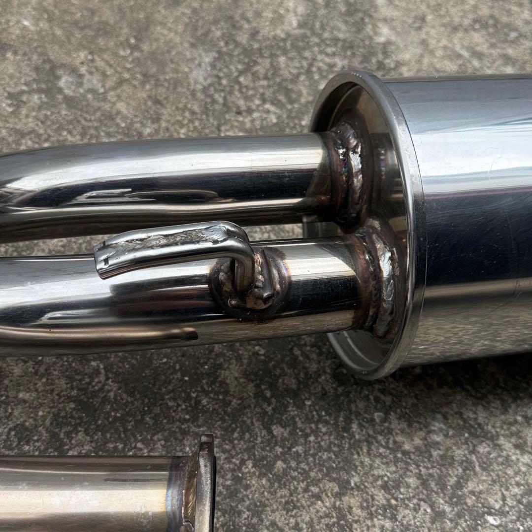 箱型　スカイライン　4ドア　GTR 「50パイ デュアルステンレスマフラー」