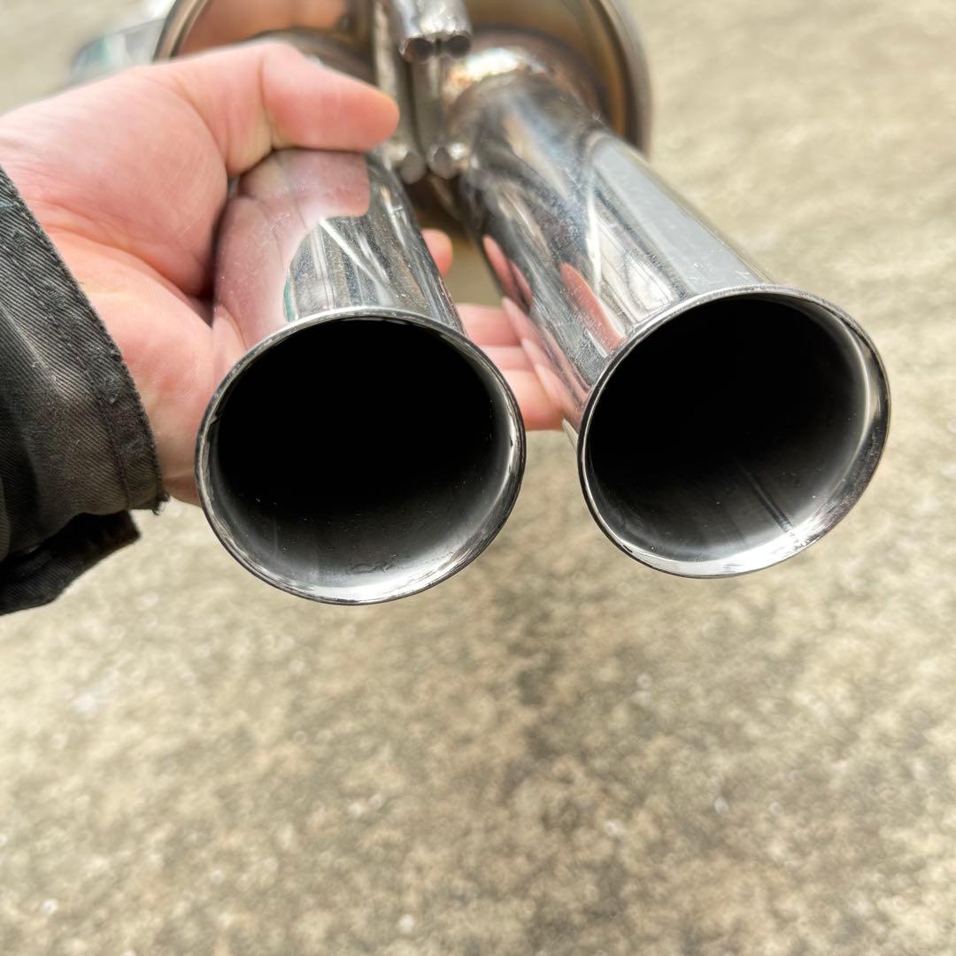 箱型　スカイライン　4ドア　GTR 「50パイ デュアルステンレスマフラー」