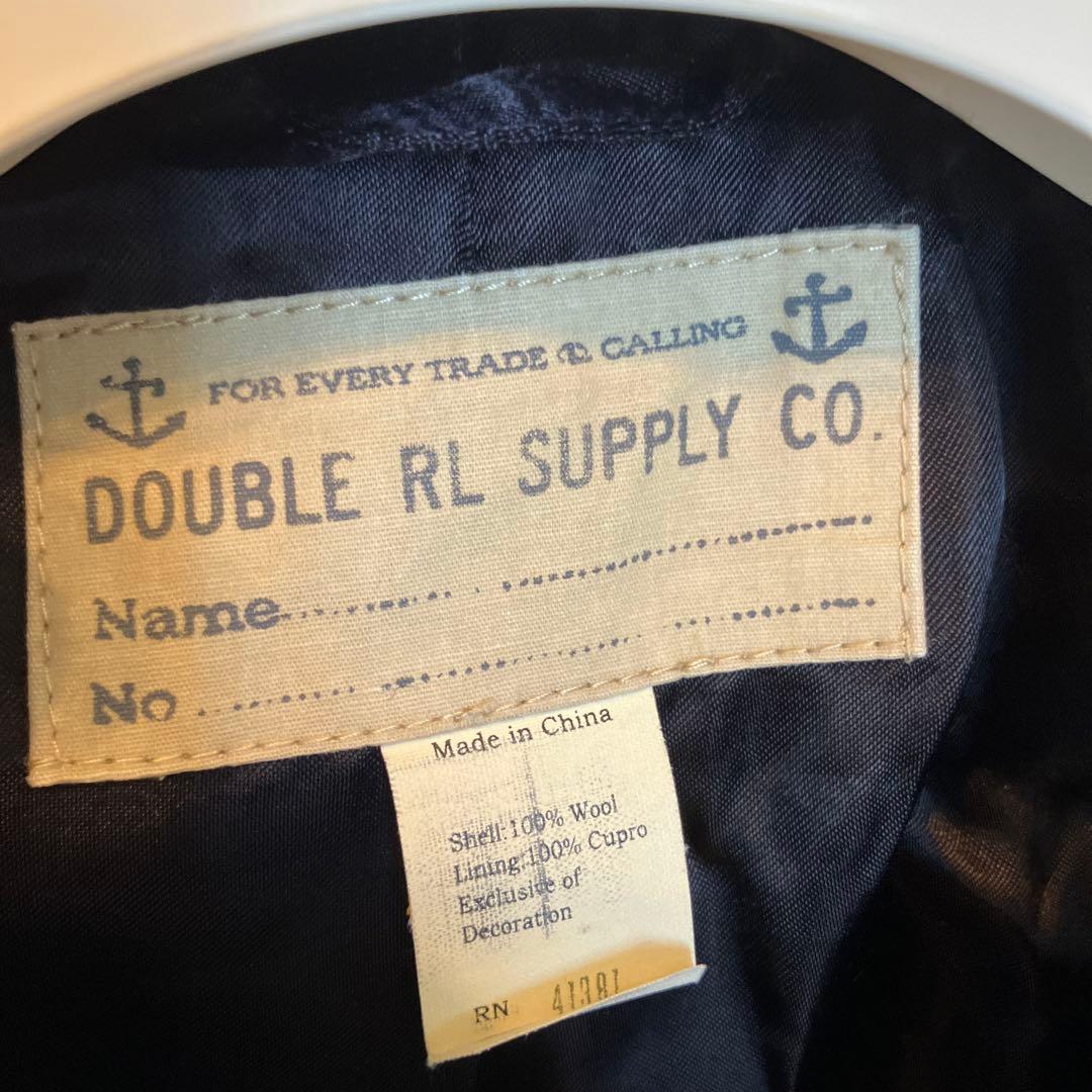 RRL ダブルアールエル　ラルフローレン ウールピーコート　L