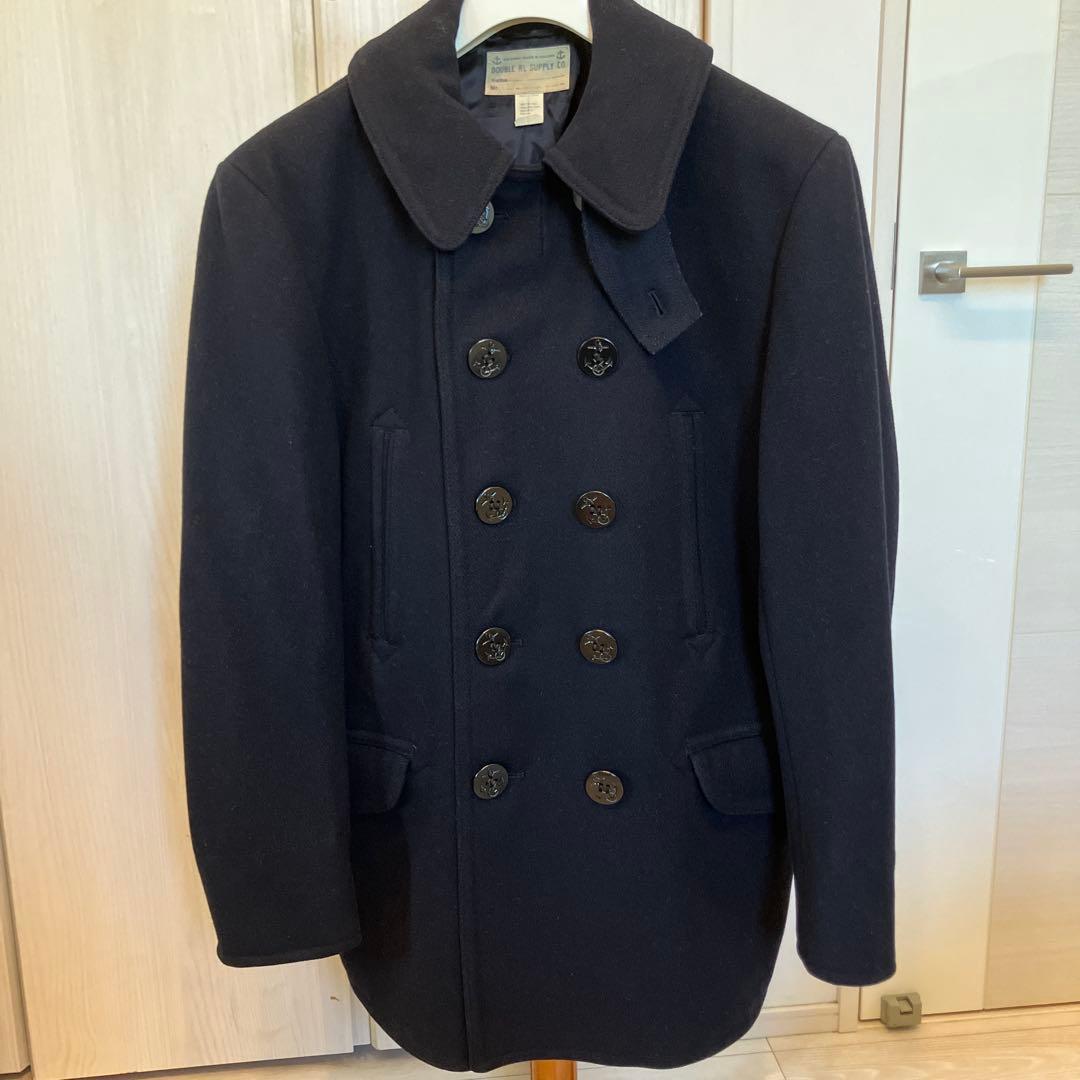 RRL ダブルアールエル　ラルフローレン ウールピーコート　L