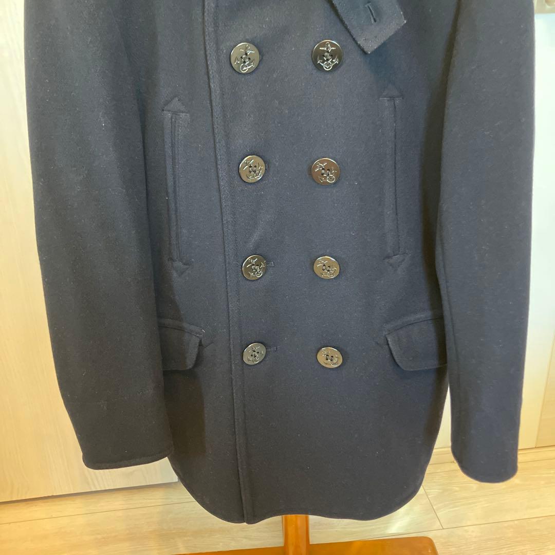 RRL ダブルアールエル　ラルフローレン ウールピーコート　L