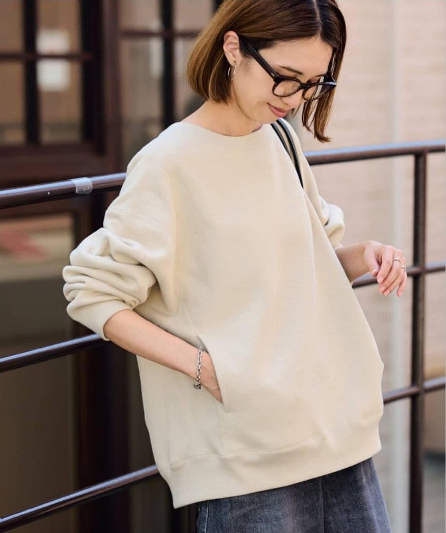 【FRAMeWORK】Champion別注製品染めリバースウィーブポケット