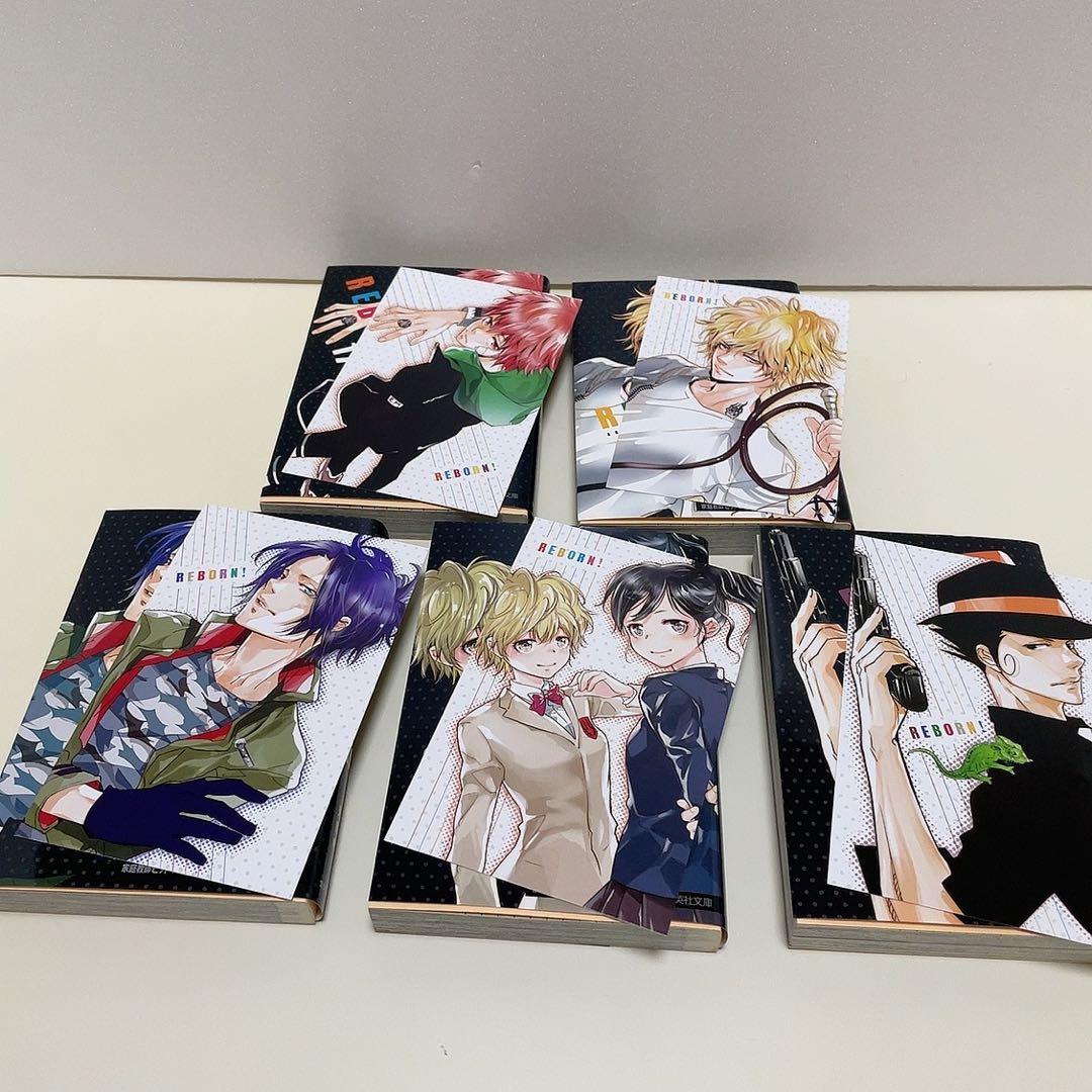 家庭教師ヒットマンREBORN! 全巻セット ポストカード リボーン 文庫