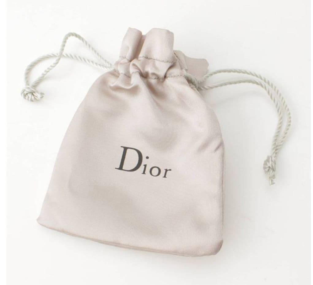 【巾着袋付き】クリスチャンディオール ロゴ キーホルダ　シルバー