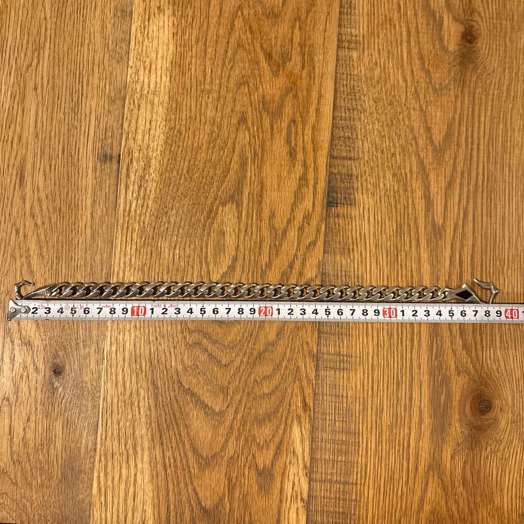 シルバー925 クラシック ウォレットチェーン　喜平チェーン