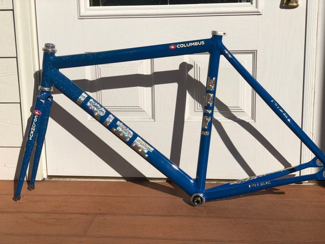 送料込みIRIBE SUPERSPRINT PIST 510mmブルーラメ超美品