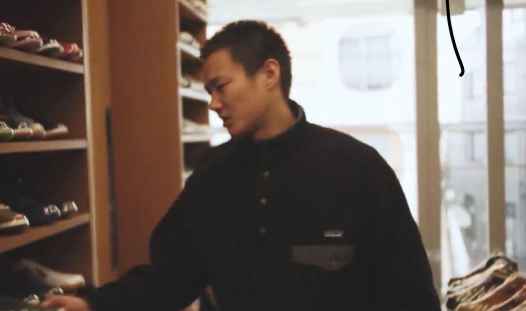 XL 美品 野村周平 黒 Patagonia シンチラ パタゴニア スナップT