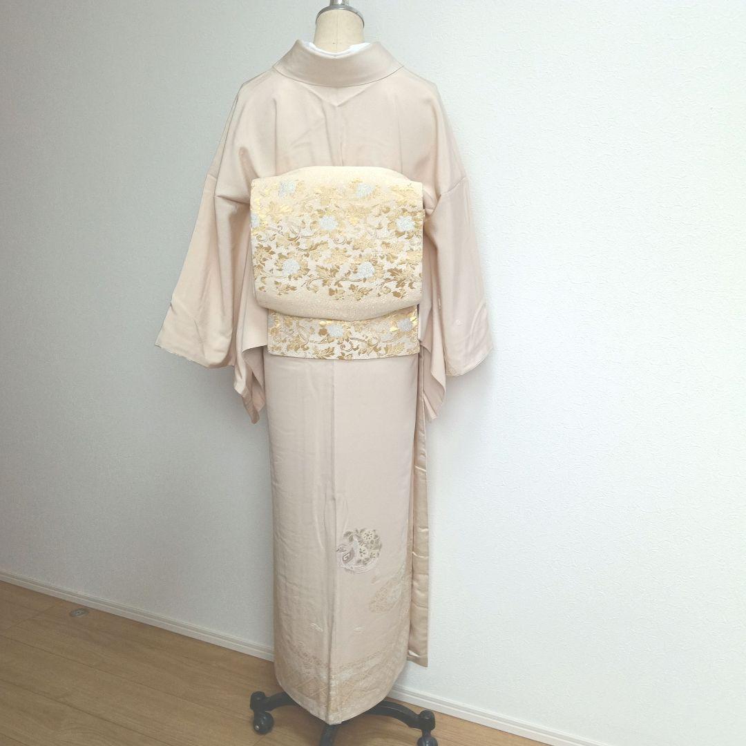 山口美術織物　刺繍訪問着　4点セット