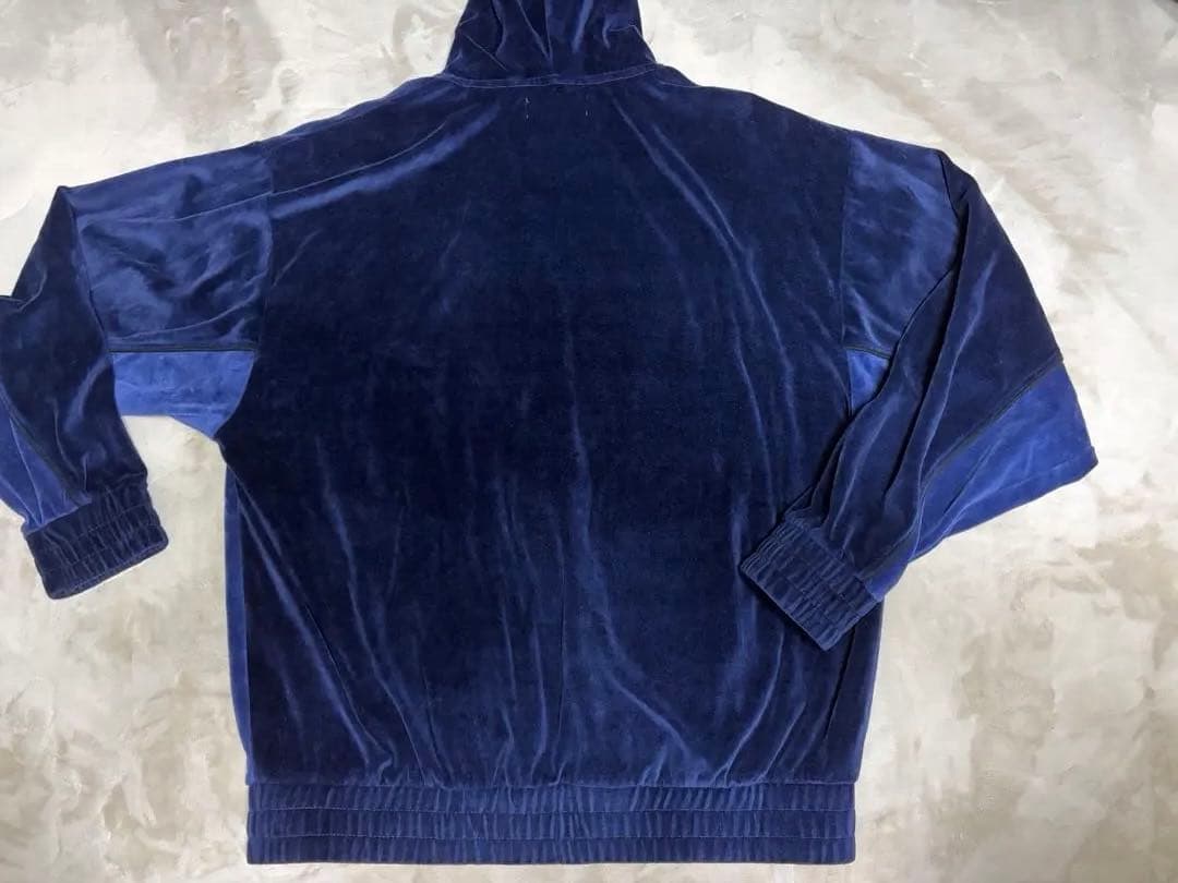 ヤードセール　ジップパーカー　ベロア