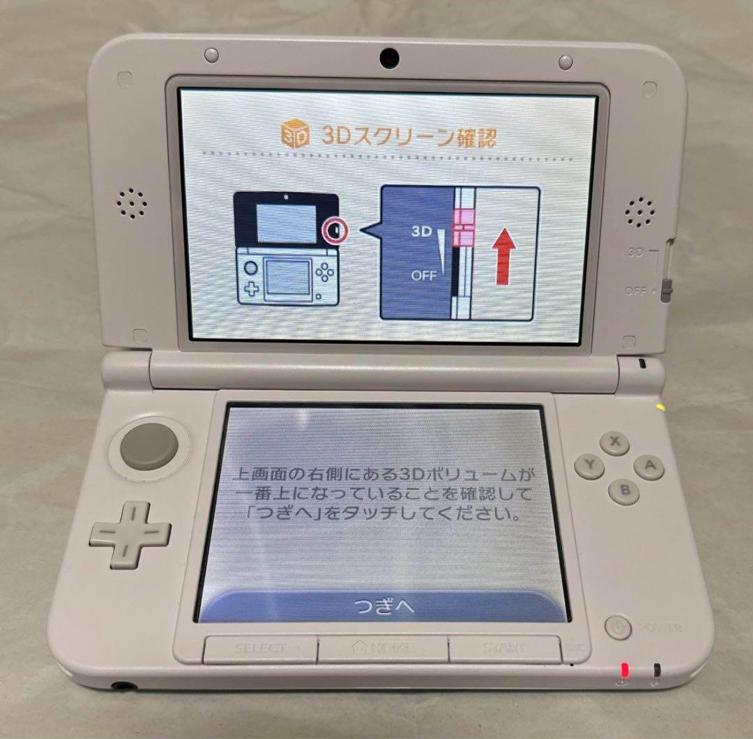 3DS LL 本体 ミント×ホワイト