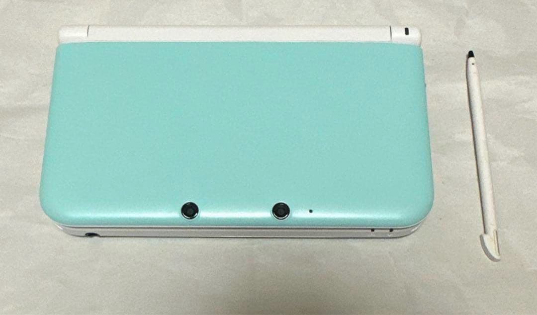 3DS LL 本体 ミント×ホワイト