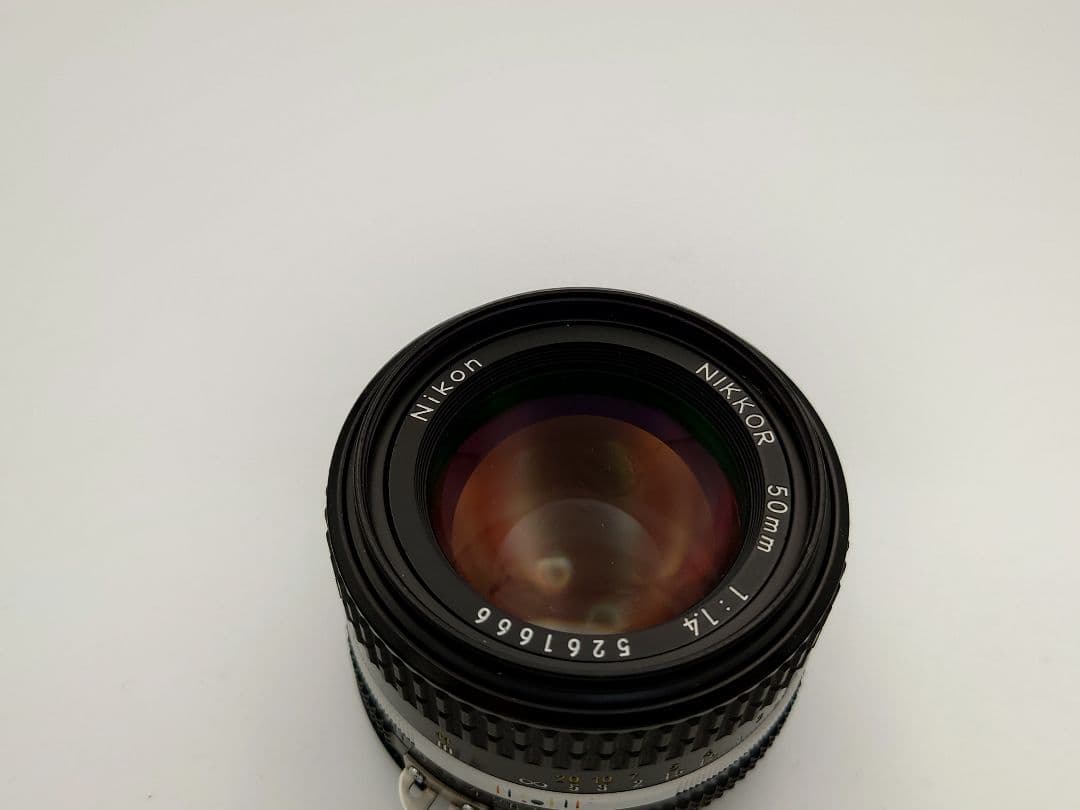 【整備済、美品】NIKON Ai-s NIKKOR 50mm f1.4