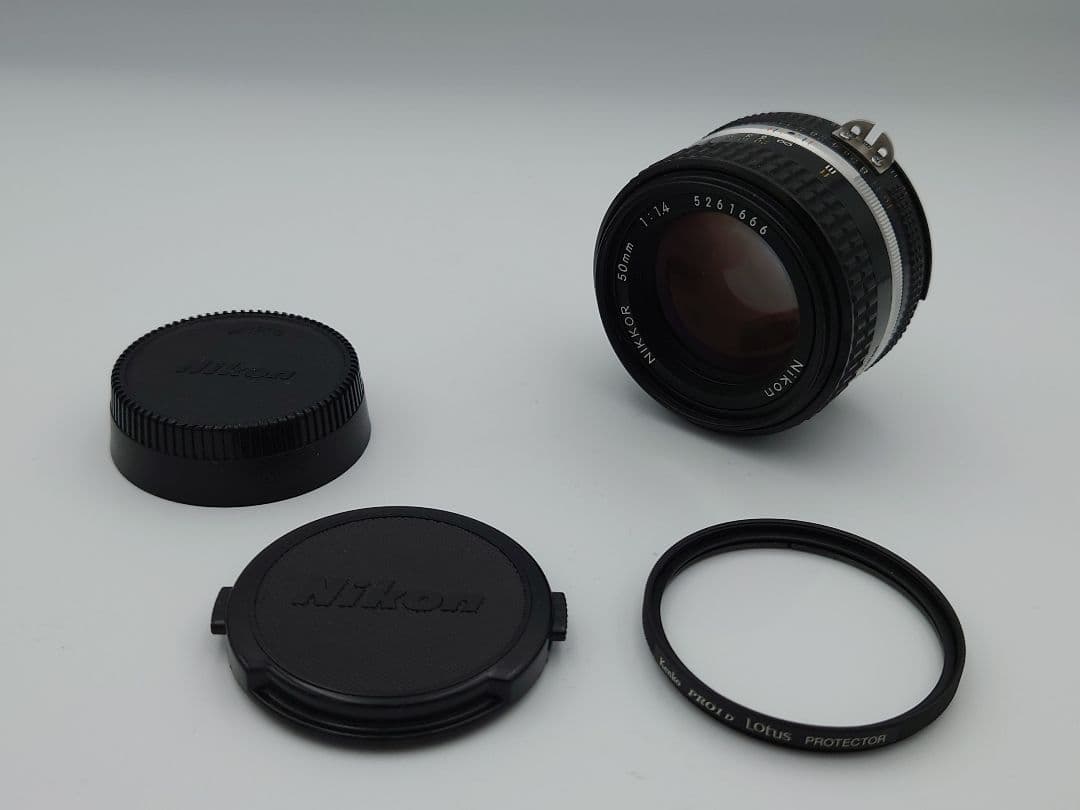 【整備済、美品】NIKON Ai-s NIKKOR 50mm f1.4