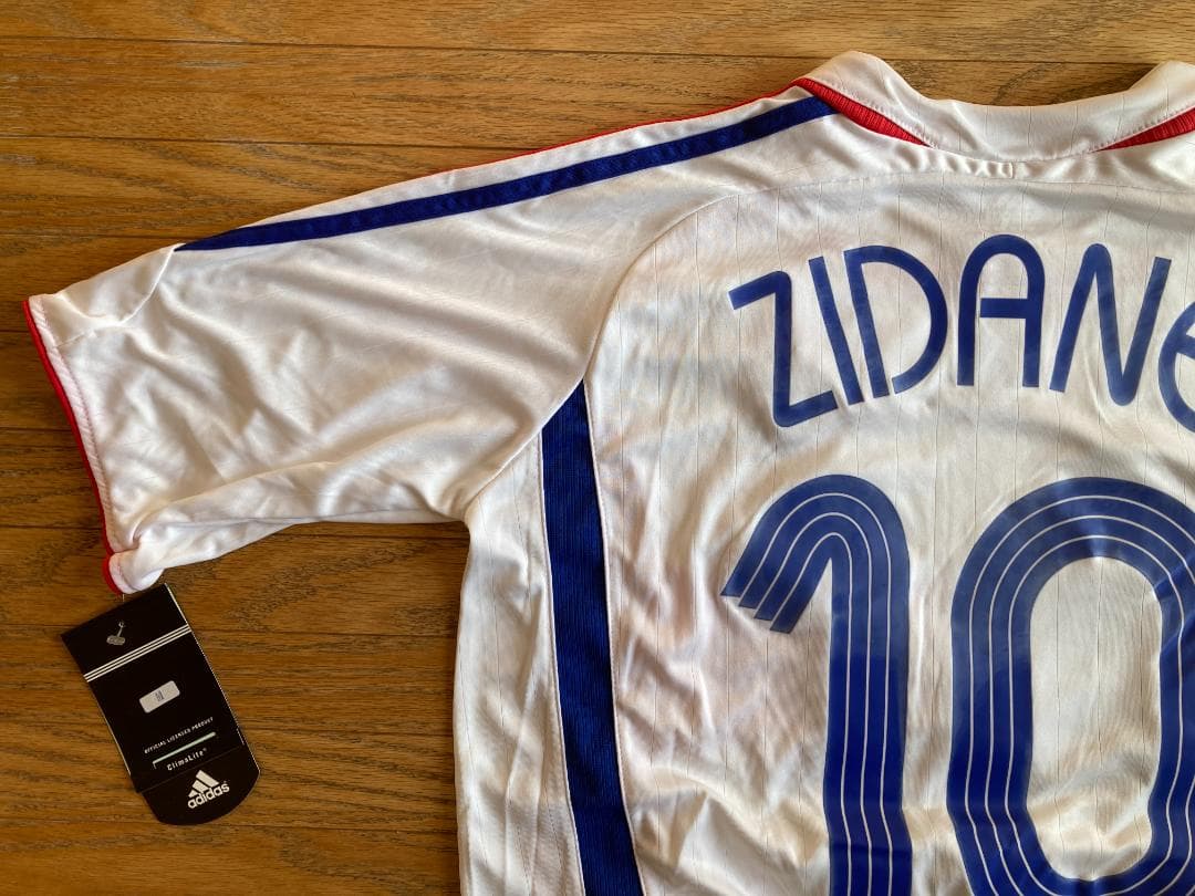 未使用品　ジダン　ワールドカップ2006　フランス代表　ユニフォーム Ｍサイズ