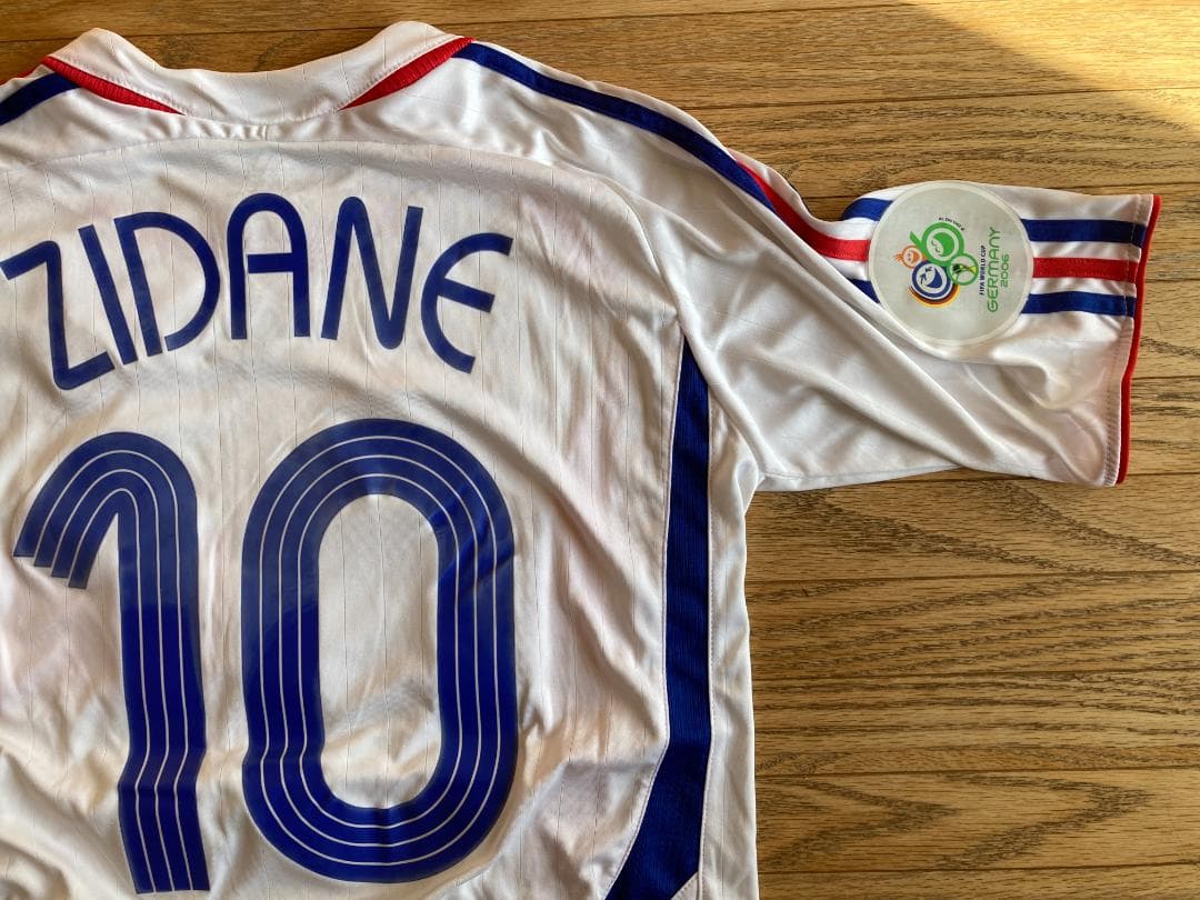 未使用品　ジダン　ワールドカップ2006　フランス代表　ユニフォーム Ｍサイズ