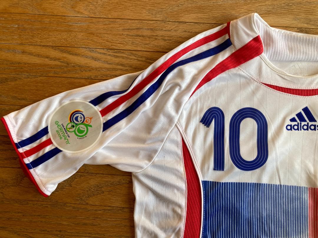 未使用品　ジダン　ワールドカップ2006　フランス代表　ユニフォーム Ｍサイズ