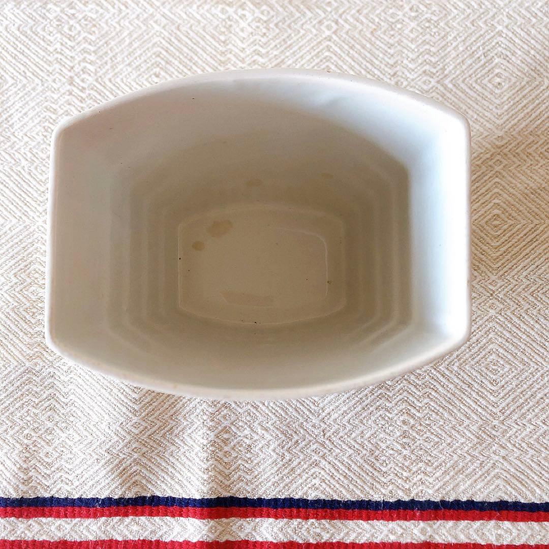 リュネヴィル 陶器製キャニスター FARINE フランスアンティーク食器