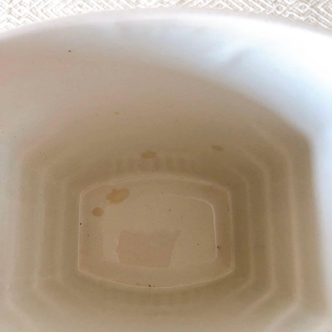 リュネヴィル 陶器製キャニスター FARINE フランスアンティーク食器