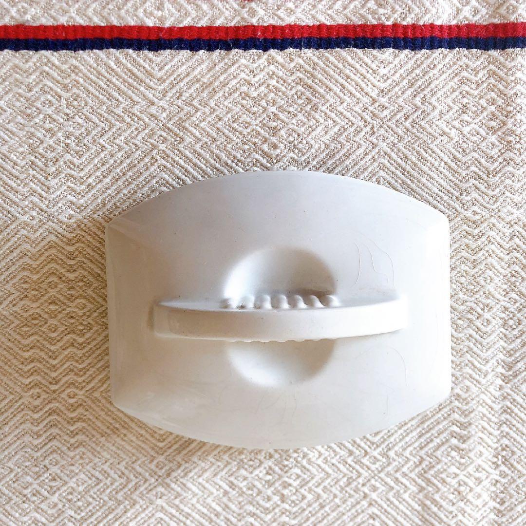 リュネヴィル 陶器製キャニスター FARINE フランスアンティーク食器