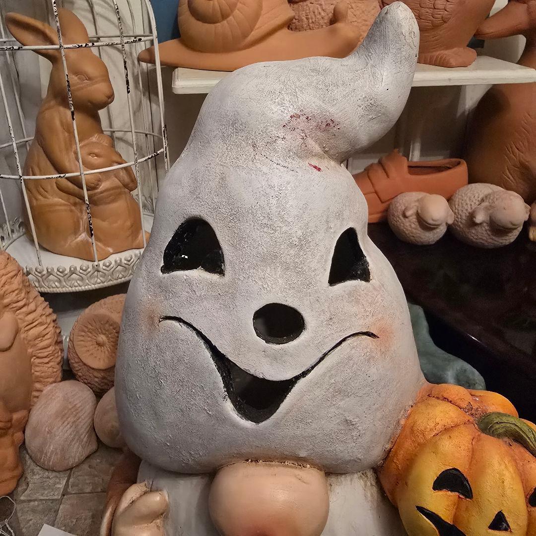 見たことのないとっても珍しいノームさんの電池ボックス式オブジェ♡1点もの໒꒱·